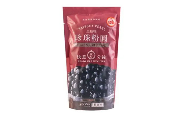 Tapioca Perler - Black Sugar Flavor 250 G.
