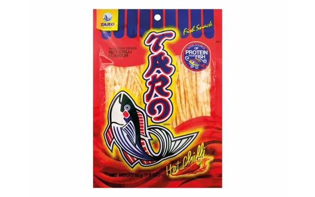 Taro Hot Chilli Fish Snack 52 G. - Fiskesnacks