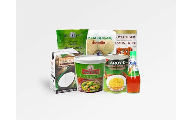 Thai Grøn Karry Kit - Stærk 7 Dele