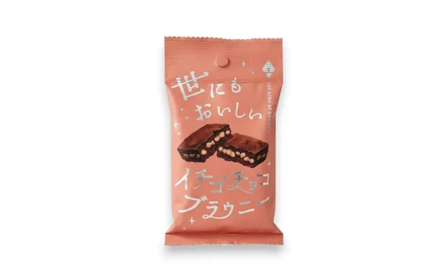 The King Of Brownie Strawberry Chocolate Brownie 35 G. - Slik Og Søde Sager