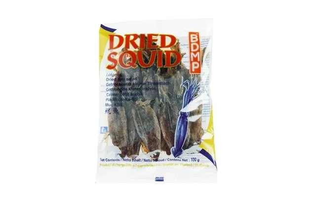 Tørrede Blæksprutter Dried Squid S 100 G. - Andet Køl