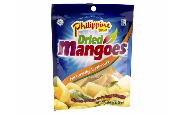 Tørret Mango Snack 100 G. - Slik Og Søde Sager