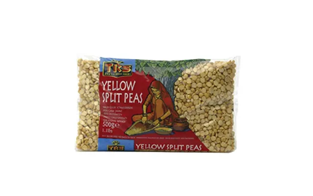 Trs Gule Flækærter Yellow Split Peas 500 G. - Bønner Og Bælgfrugter