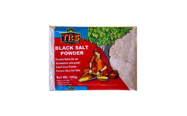 Trs Sort Salt Kala Namak 100 G. - Krydderier