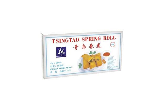 Tsingtao Forårsruller Med Grøntsagsfyld 60x15g, 900 G. - Dumplings Og Færdigretter