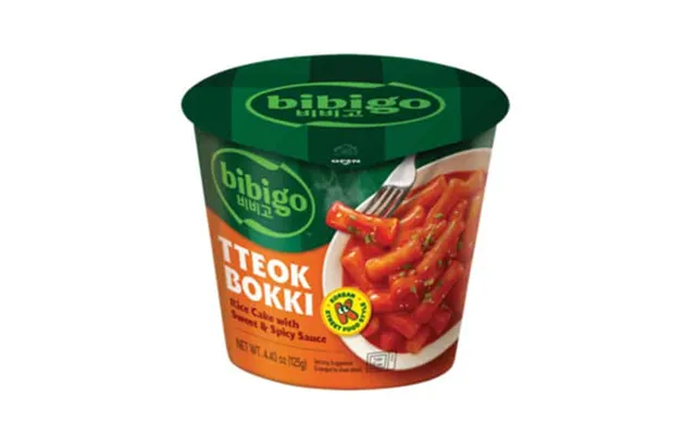 Tteokbokki Cup 125 G Sweet And Spicy - Riskager Tteokbokki