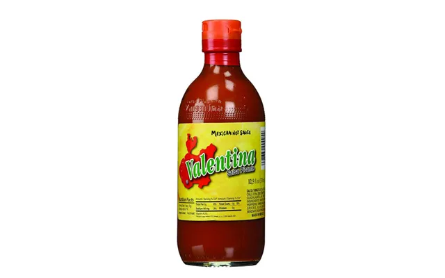 Valentina Hot Salsa Picante 370 Ml. - Sriracha Chilisauce Og Andre Chili Saucer