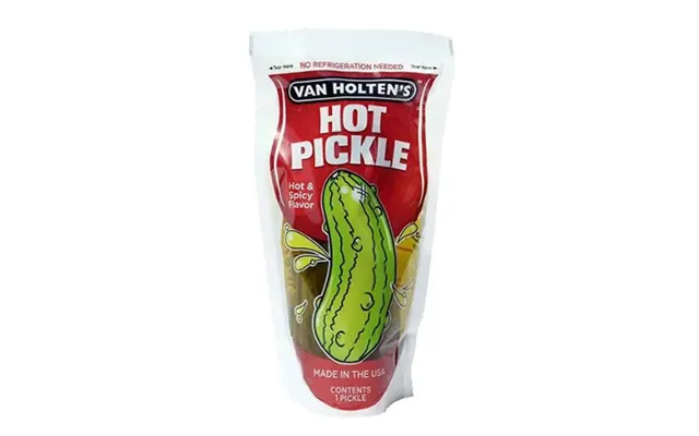 Van Holten's Hot & Spicy Jumbo Pickle 140 G. - Grønt Og Frugt På Glas Og Dåse