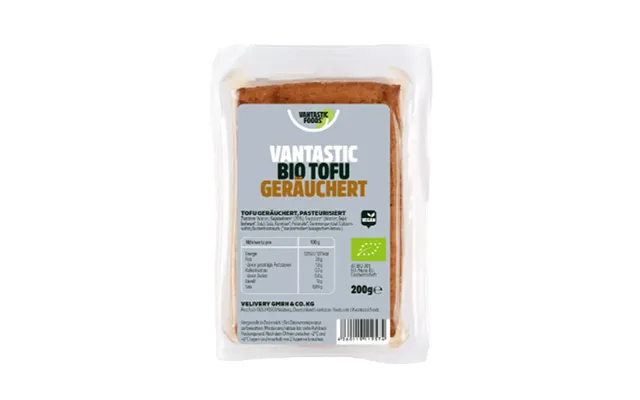 Vantastic Food Smoked Organic Tofu 200 G. - Køderstatning