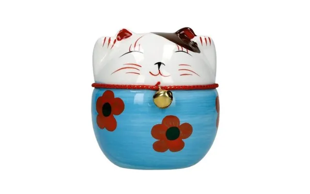 Vinkende Lykke Kat Plutus Maneki Neko A 10cm. - Figurer