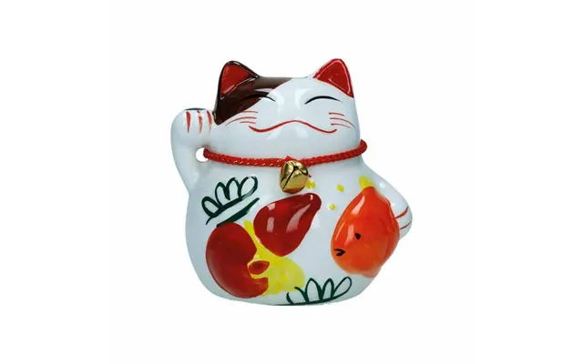 Vinkende Lykke Kat Plutus Maneki Neko - Figurer