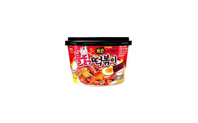 Wang Rice Cake Hot Sauce And Chicken 183 G. - Riskager Tteokbokki