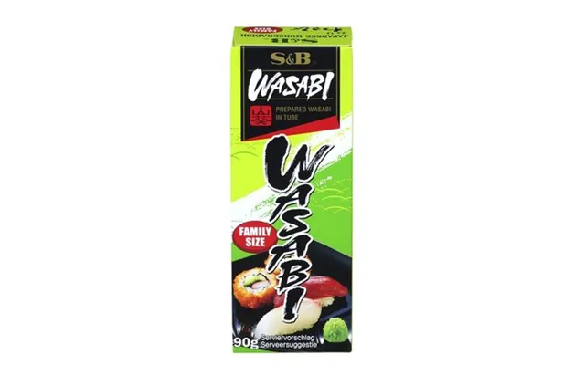 Wasabi Paste Til Sushi Family Size 90g - Wasabi Paste Og Pasta