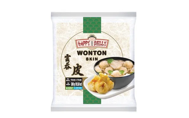 Wonton Dej 11x11 Cm Frostvare 300 G. Frost - Forårsrulledej, Gyoza Og Melprodukter