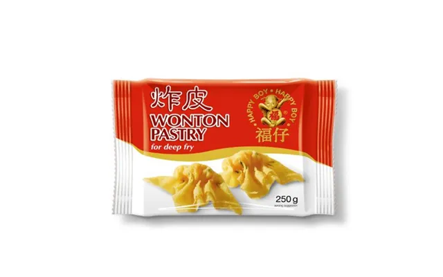 Wonton Dej Deep Fry 200 G. Frostvare - Forårsrulledej, Gyoza Og Melprodukter