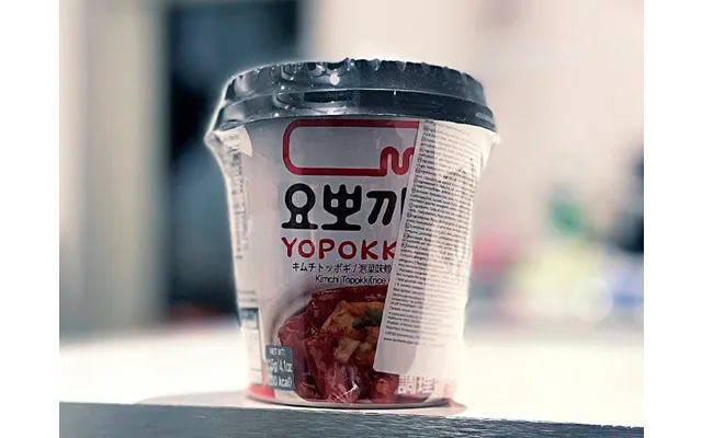 Yopokki Ricecake Cup Kimchi Topokki 115 G. - Riskager Tteokbokki