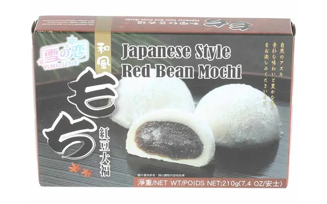 Yuki & Love Mochi Røde Bønner Japansk Riskage - Mochi
