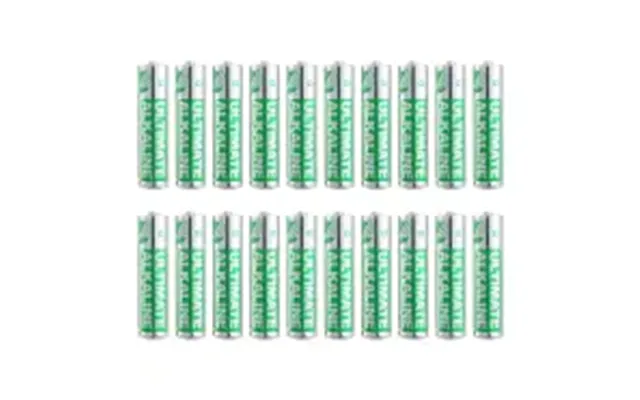 Deltaco Ultimate Alkaline Batteries, Lr03 Aaa Size, 20-pack - Batteri
