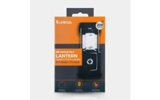 Uniross Solar & Usb Rechargeable Lantern - Lanterne