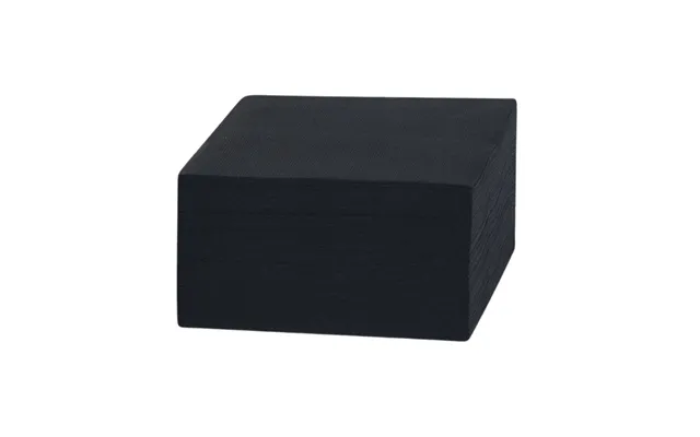 20x20 Cm Servietter 150x Sorte 2-lags