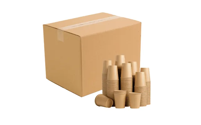 270 Ml Kaffekrus 1000x Engangs Papbægre