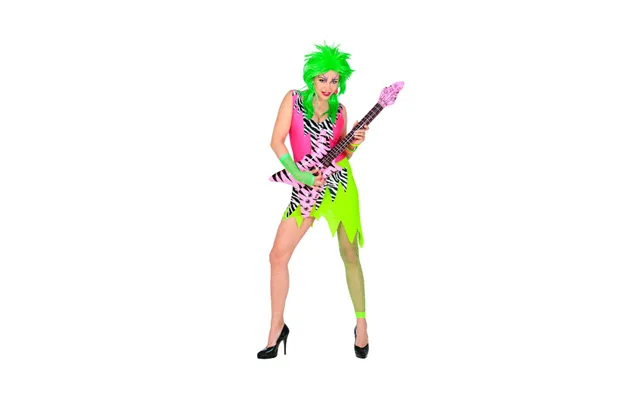 80 Er Rock Stjerne Kostume Dame
