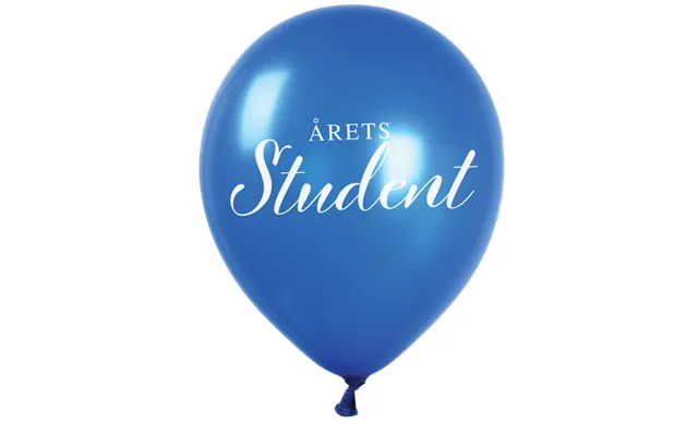 Årets Student Balloner Blå 10x - 25cm