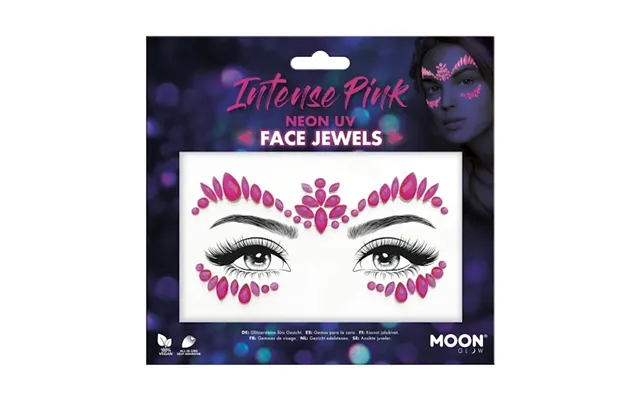 Ansigtssmykker Neon Uv Intens Pink