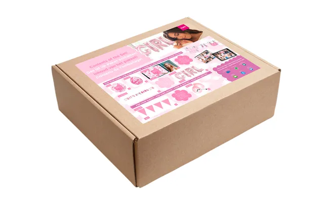 Babyshower Pyntepakke Til Pige - 33 Dele