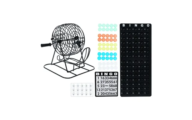 Bingo Spil M. Hjul Og 170 Dele