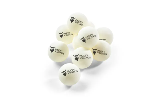 Bordtennis Bolde 1-stjernet 6x Partyvikings - Beer Pong Bolde