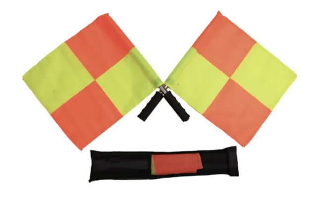 Dommerflag Sæt 2x 45x45 Cm