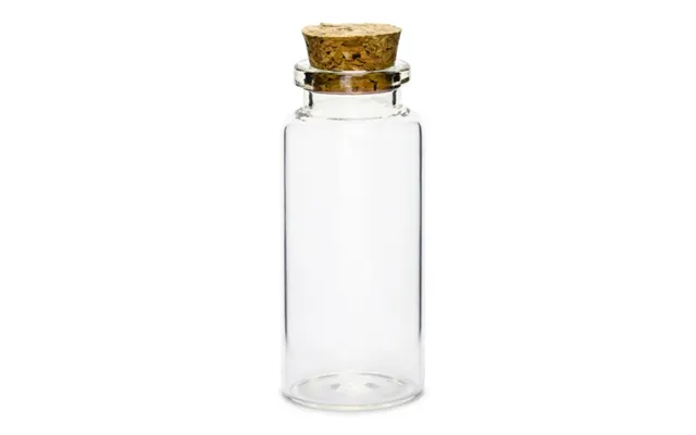 Glasbeholder Med Korkprop 12x - 35 Ml