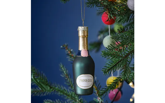 Grøn Flaske Dekoration Til Juletræ