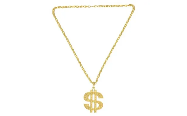 Guld Dollar Halskæde