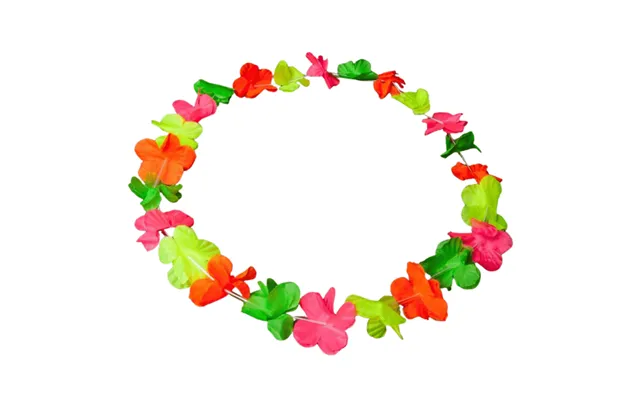 Hawaii Krans Neon Halskæde Multifarvet Uv