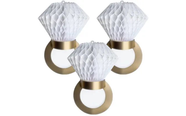 Honeycomb Ringe 3x - 28 Cm