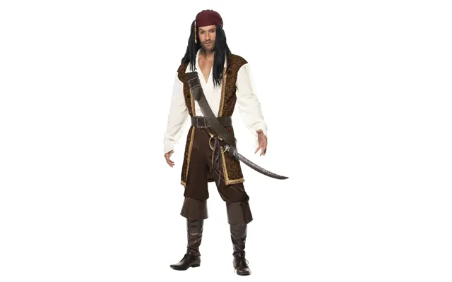 Jack Sparrow Pirat Kostume Til Mænd