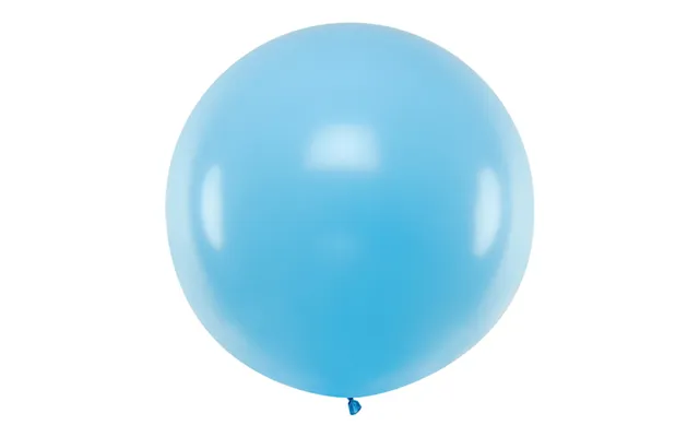 Kæmpe Pastel Himmel Blå Ballon - 1 Meter
