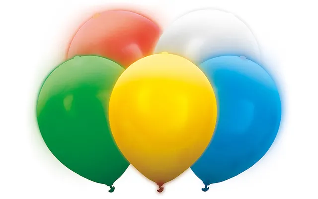 Led Ballon Multifarvet 5x