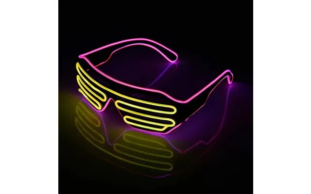 Led Briller Pink Og Gul