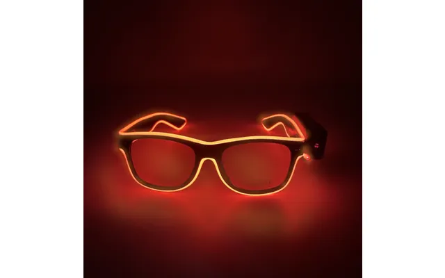Led-festbriller - Orange