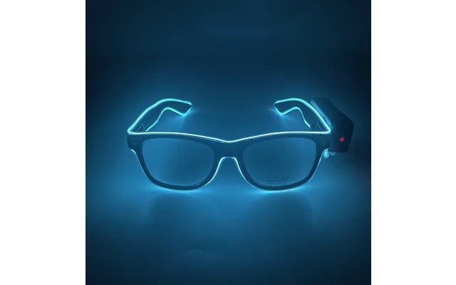 Led-festbriller - Transparent