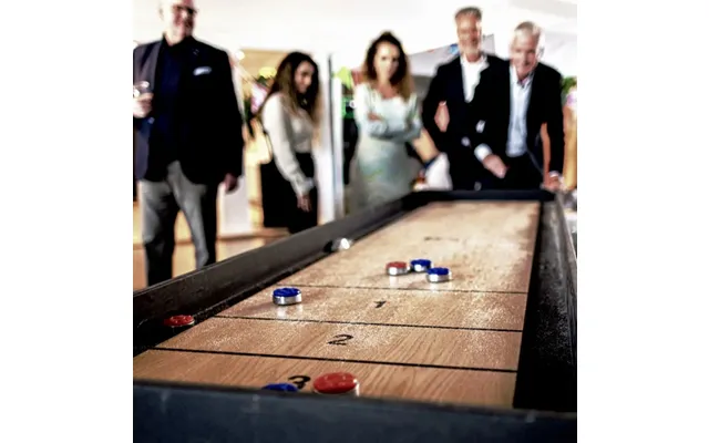 Leje Af Mega Shuffleboard Deluxe 280x75 Cm