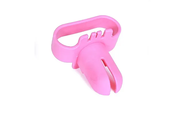 Lyserød Ballonbinder I Plast - 5,5x7,5 Cm
