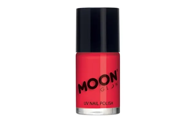 Neon Uv Neglelak Intens Rød Moon Creations - 14 Ml