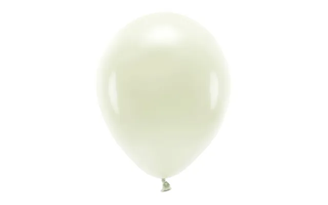 Pastel Creme Hvid Balloner 10x - 30 Cm