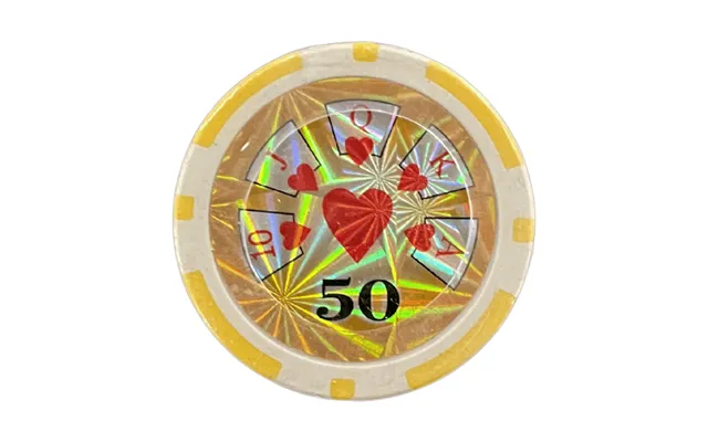 Poker Chips Royal Flush 50 50x