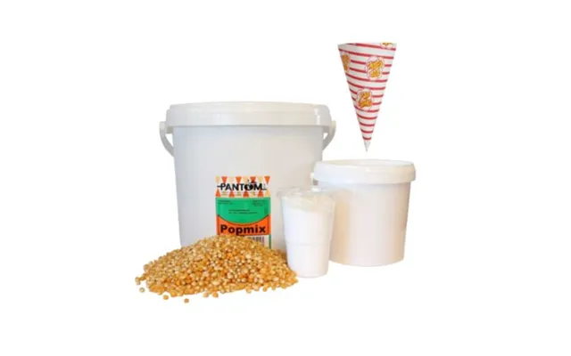 Popcorn Festpakke 250x Portioner Alt Inkl.
