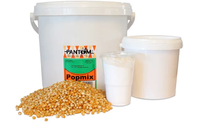 Popcorn Popmix 250x Portioner Med Majs - Salt Og Kokosolie